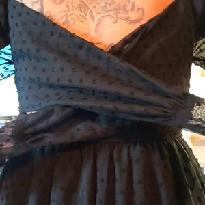 Black country dress